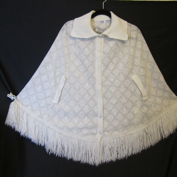 KNIT SHAWL SWEATER - Picture 2 of 4